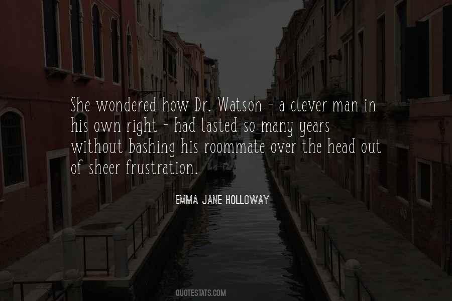 Sherlock Holmes Watson Quotes #57666