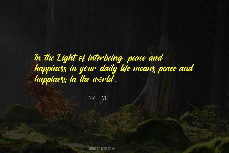 Quotes About Peace And Happiness #768014