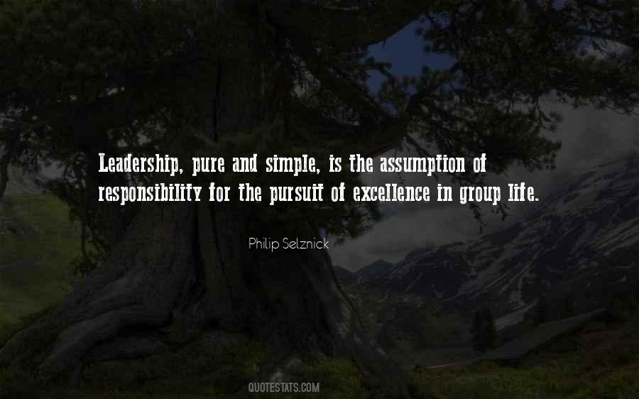 Quotes About Responsibility And Leadership #1167158