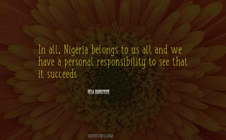 Quotes About Responsibility And Leadership #1333603