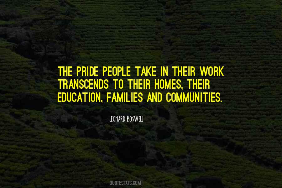 Quotes About Pride In Work #391559