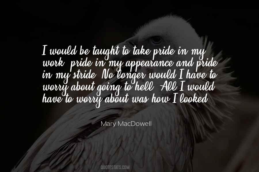 Quotes About Pride In Work #558092