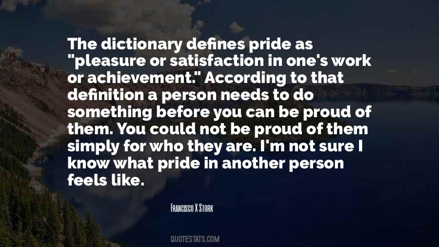 Quotes About Pride In Work #822114