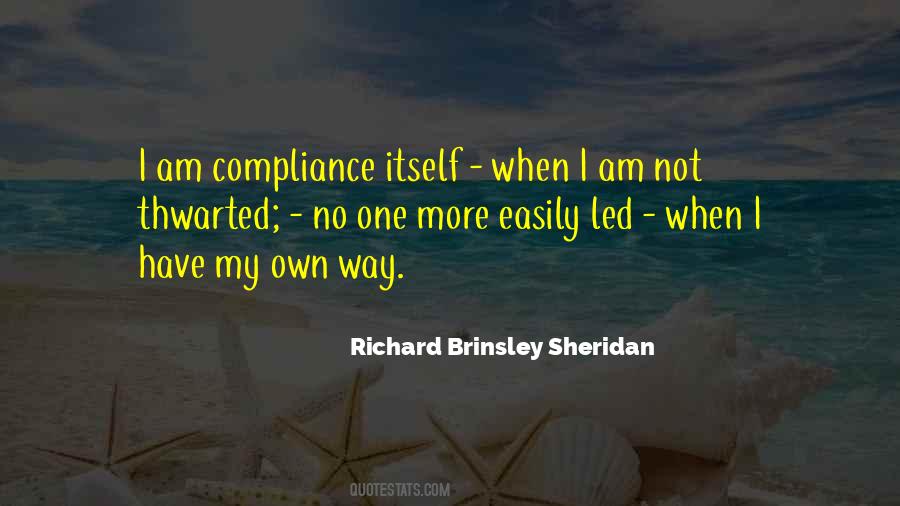 Quotes About Non Compliance #71778