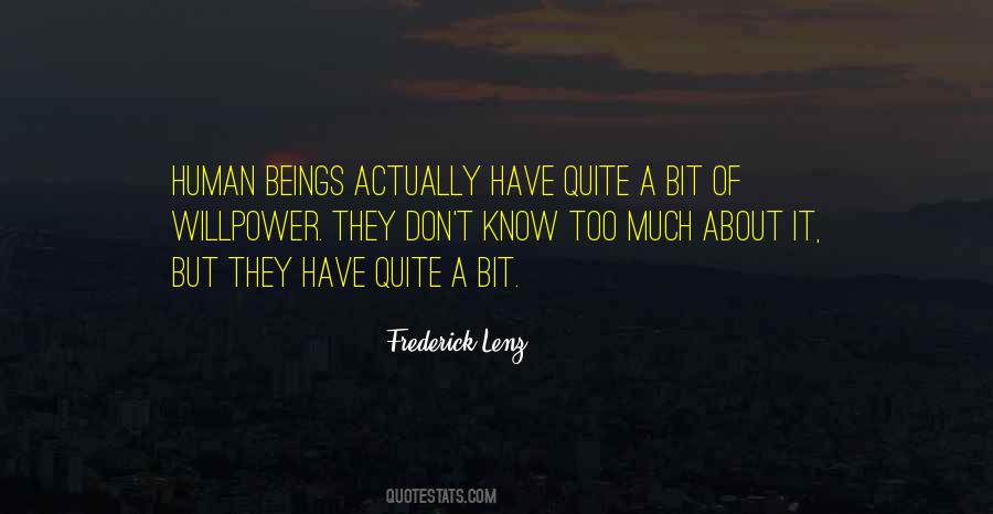 Know Too Much Quotes #357699