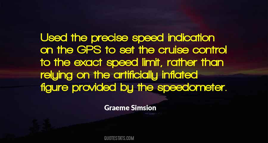 Quotes About Speedometer #746861