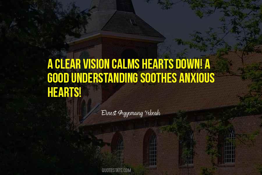 Quotes About Clear Vision #446279