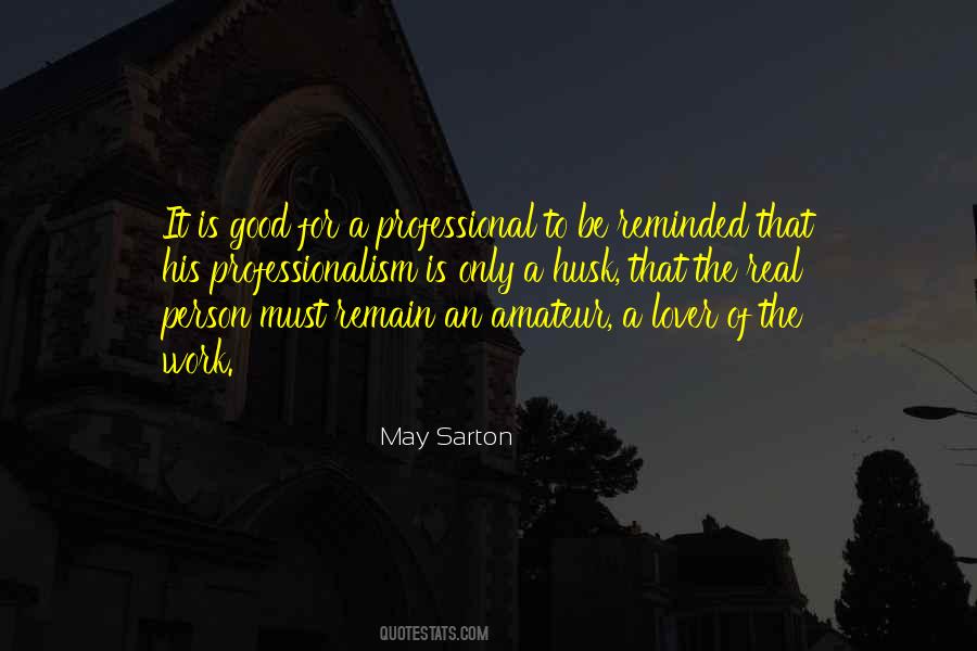 Quotes About Professionalism At Work #51547