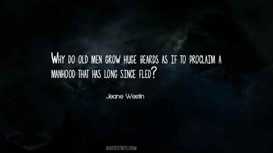 Men With Beards Quotes #438698