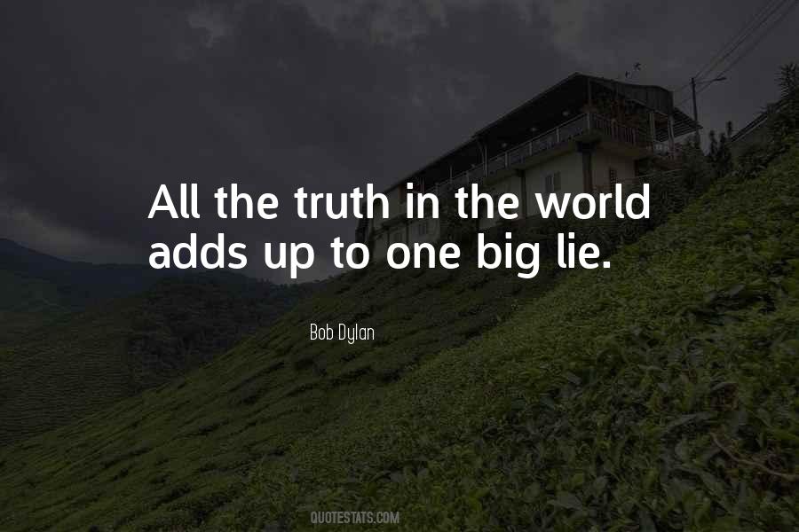 Lie Truth Quotes #142156