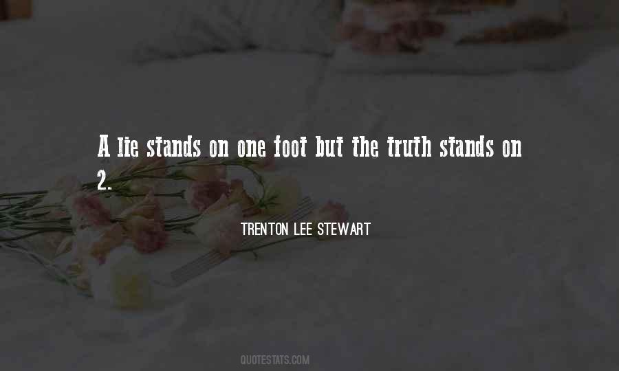 Lie Truth Quotes #152140