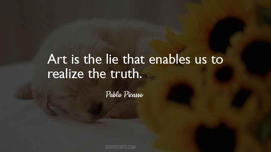 Lie Truth Quotes #49832
