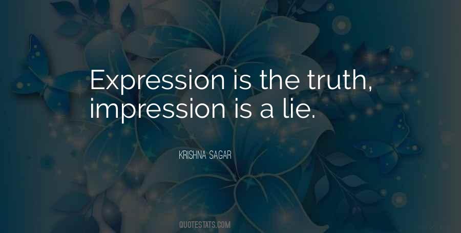 Lie Truth Quotes #51514
