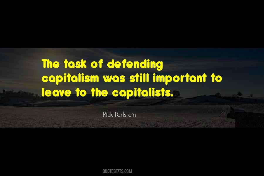 Quotes About Capitalists #1091875