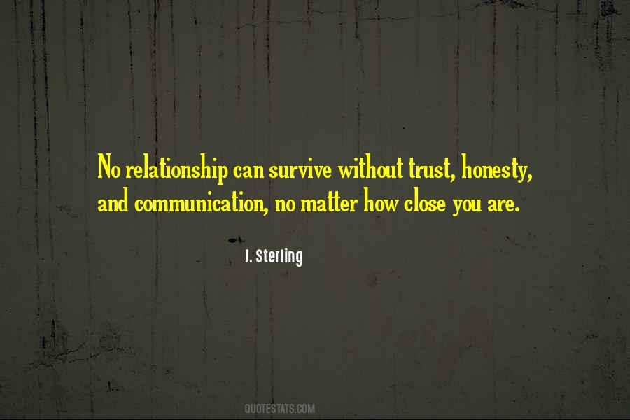 Quotes About Relationship Without Trust #429784