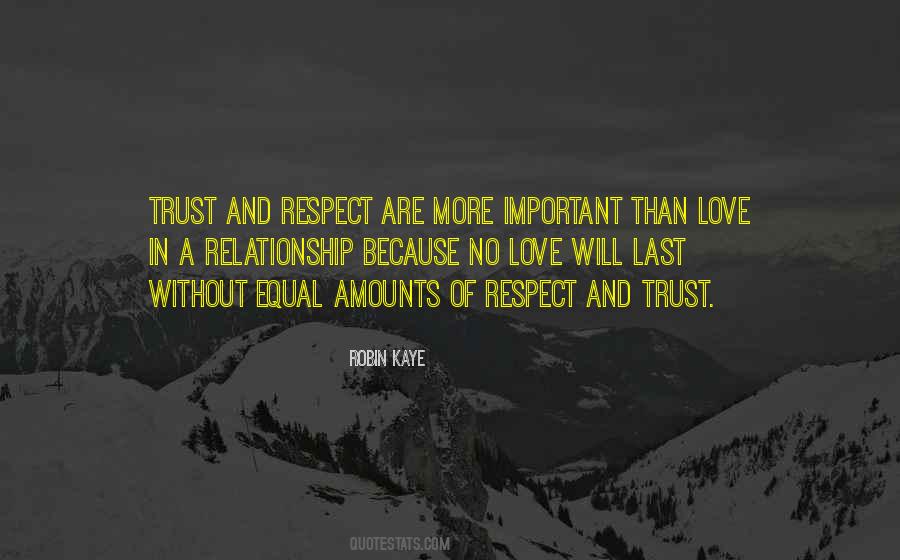 Quotes About Relationship Without Trust #469014
