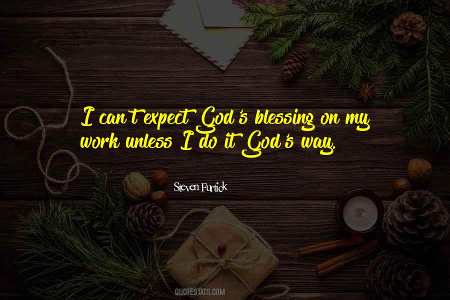 Quotes About God's Blessing #492418