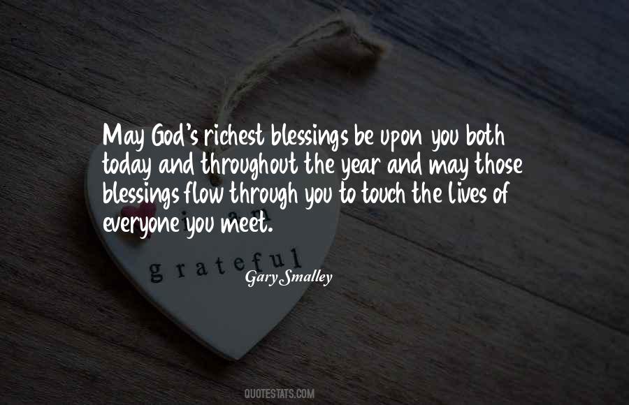 Quotes About God's Blessing #631489