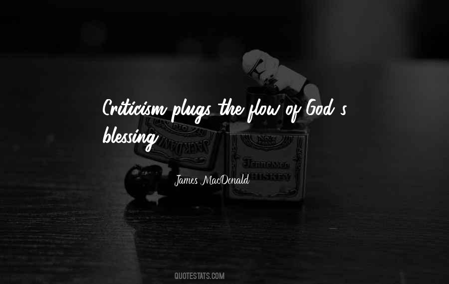 Quotes About God's Blessing #916577