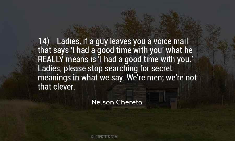 Really Clever Quotes #1777477