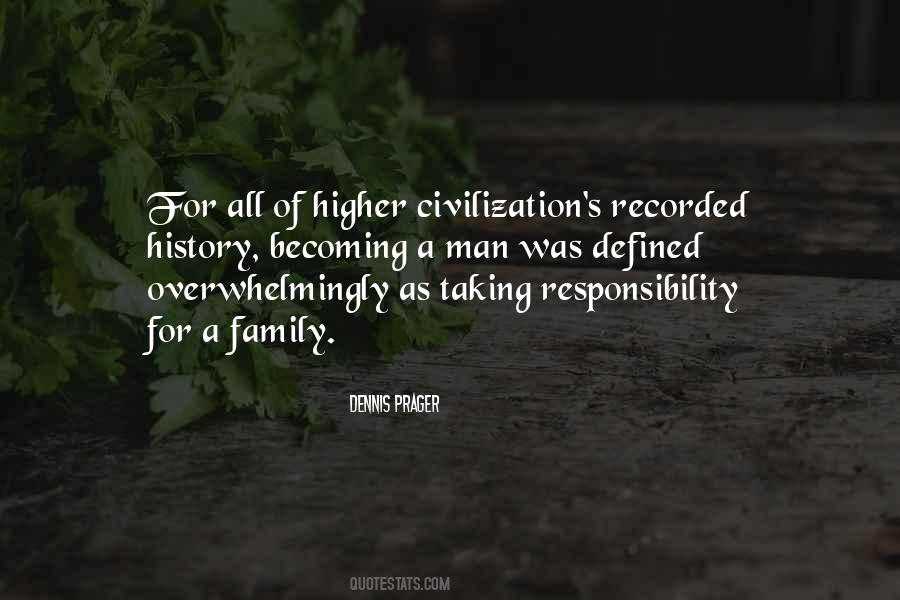 Quotes About Man's Responsibility #1192856