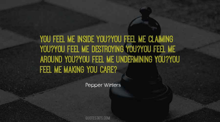 You Feel Me Quotes #1585075