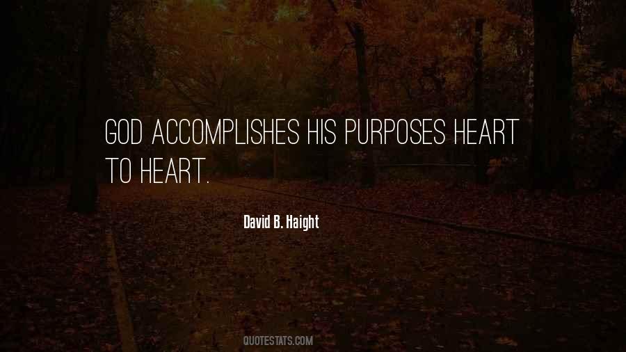 Quotes About God's Purposes #300655