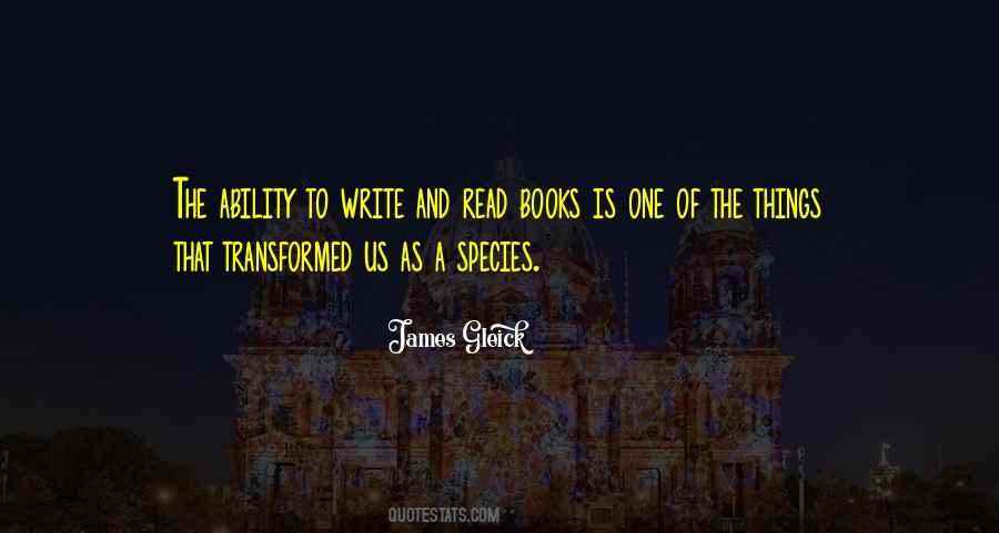 Quotes About Ability To Read #1401912