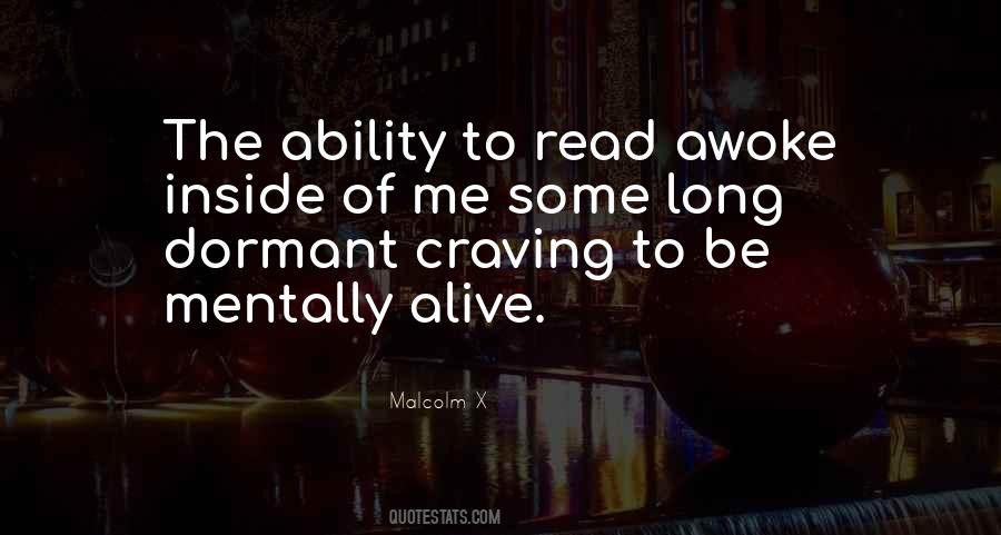 Quotes About Ability To Read #8235