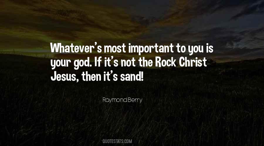 Quotes About Jesus The Rock #1133923