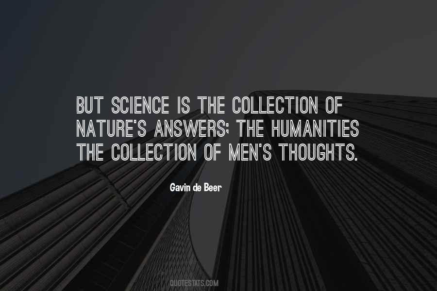 Quotes About Humanities And Science #1753420