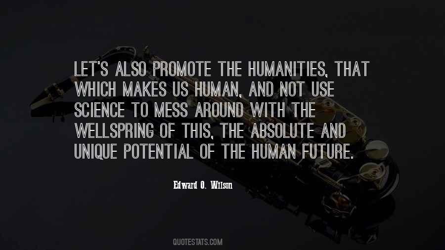 Quotes About Humanities And Science #1817908