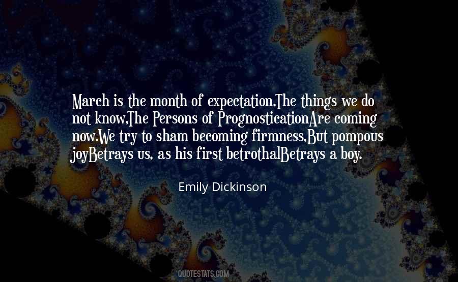 Quotes About The Month Of March #1153094