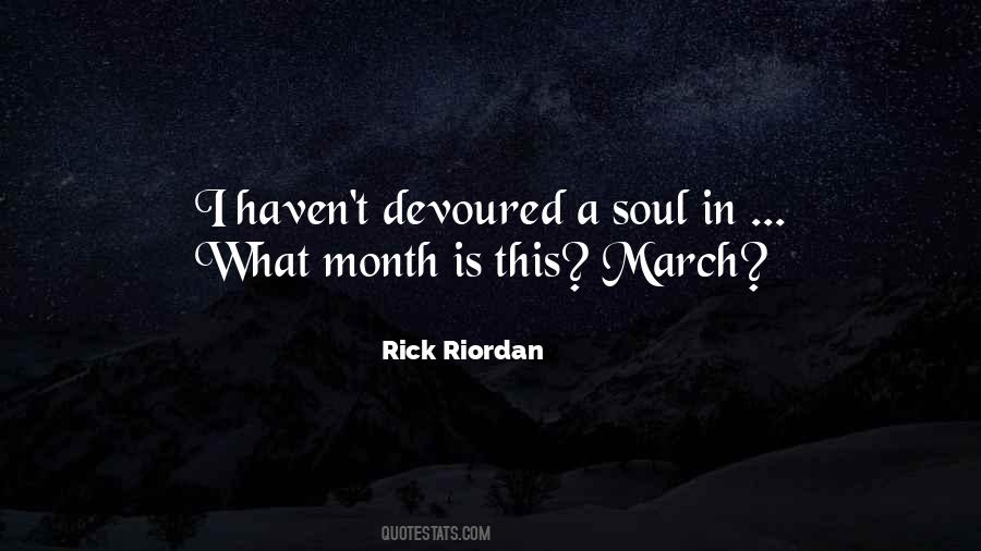 Quotes About The Month Of March #437034
