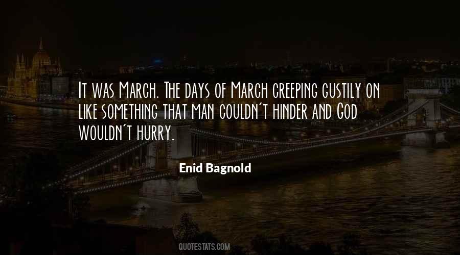 Quotes About The Month Of March #889038