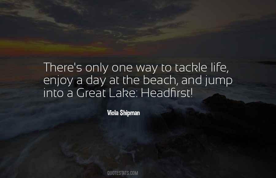 Quotes About Enjoy The Beach #259677