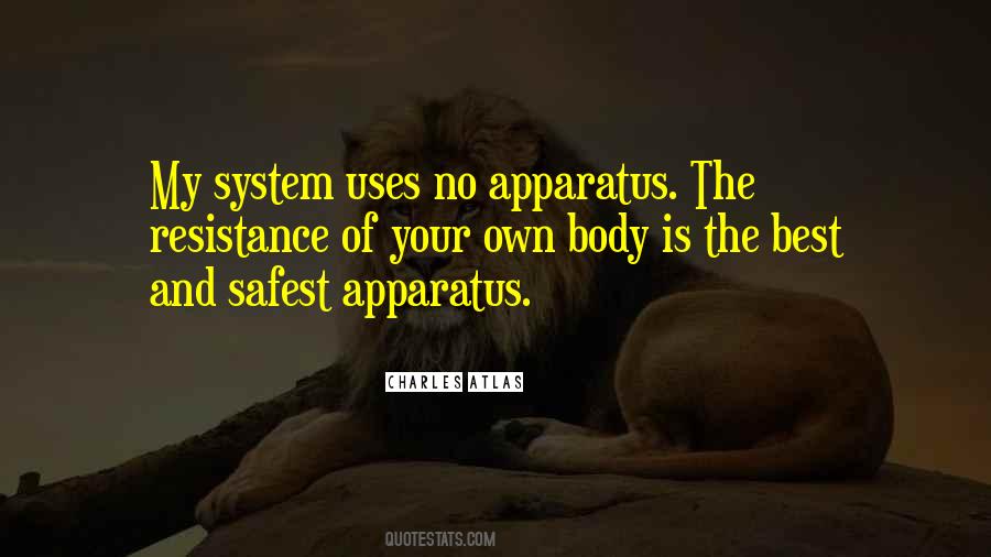 Quotes About Apparatus #740756