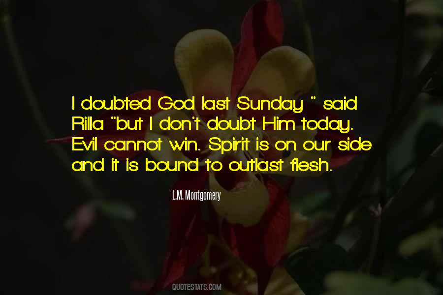 Evil Spirit Quotes #146349