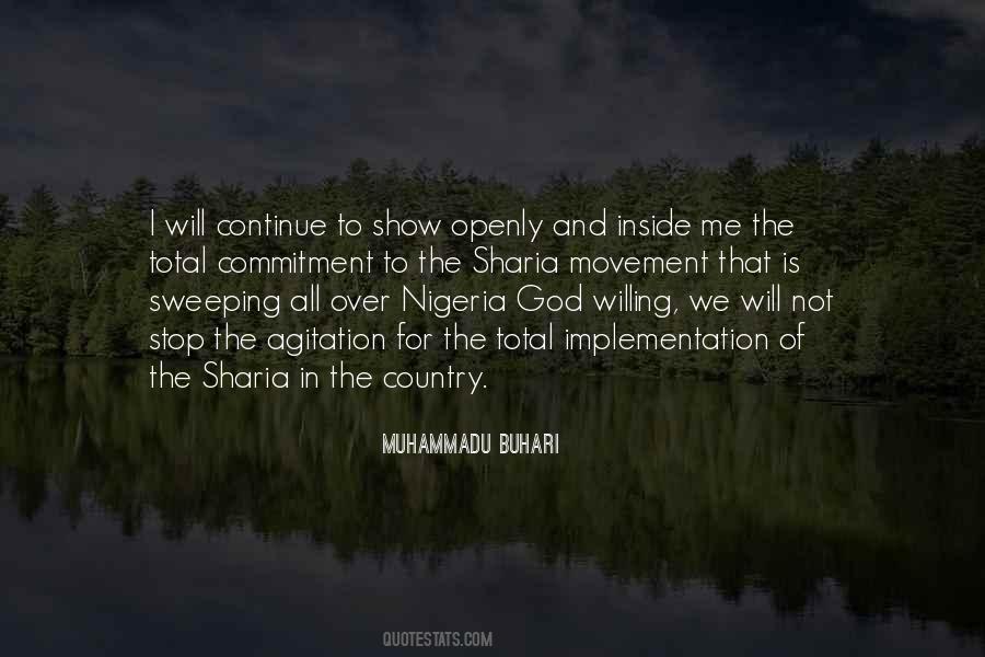 Quotes About Buhari #540524