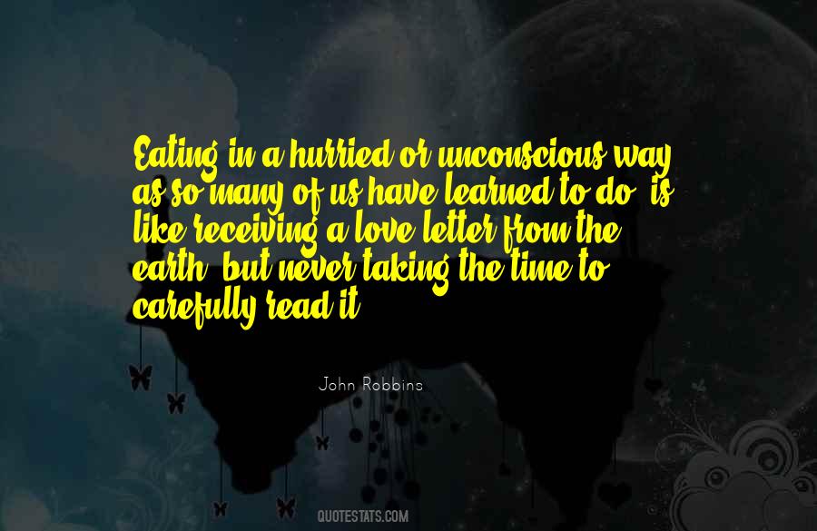 Unconscious Love Quotes #1316730