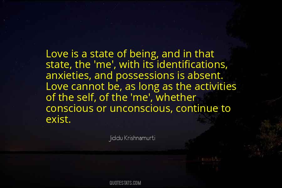 Unconscious Love Quotes #1697856