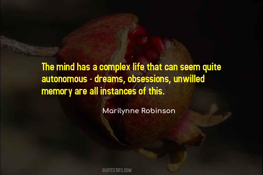 Quotes About Complex Life #1681703