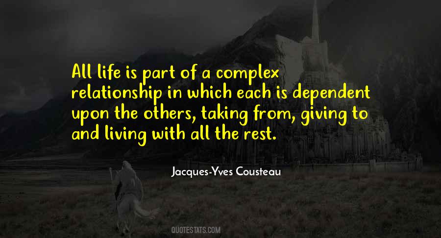 Quotes About Complex Life #591823