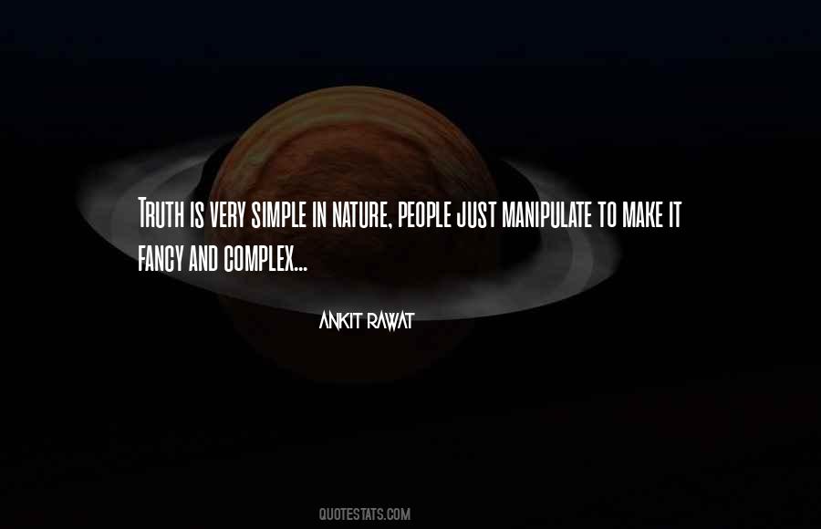 Quotes About Complex Life #608692