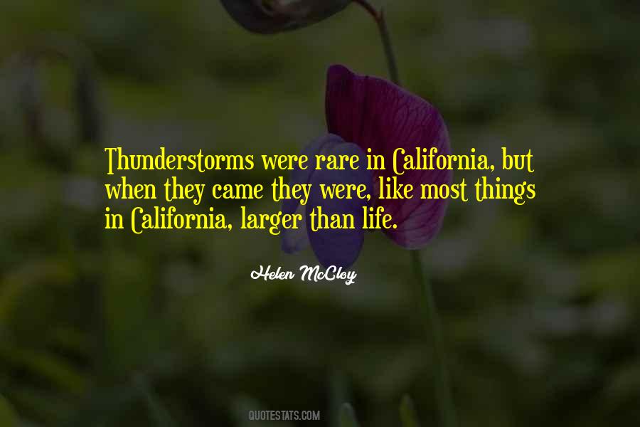 Quotes About Thunderstorms #1295205