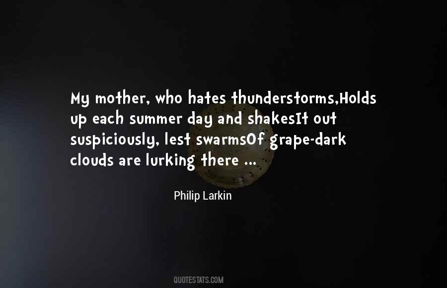 Quotes About Thunderstorms #13492