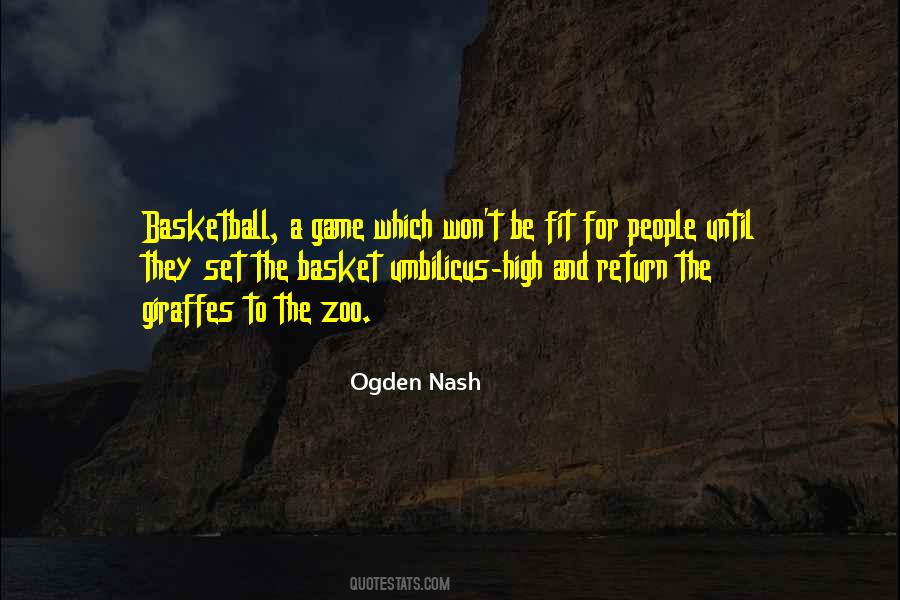 Quotes About Basketball Games #205037