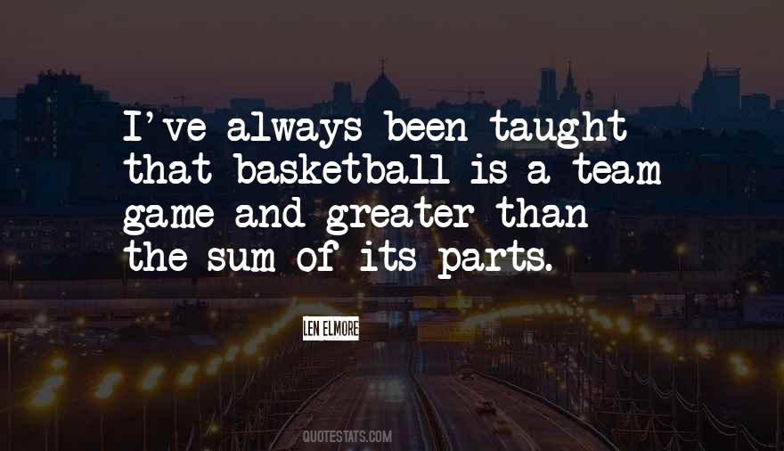 Quotes About Basketball Games #400234