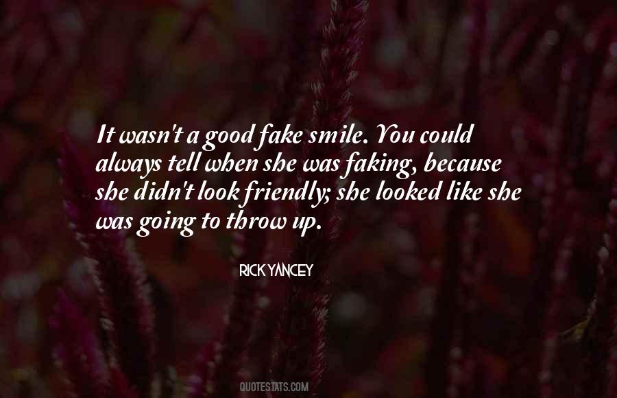 Quotes About A Fake Smile #1691458