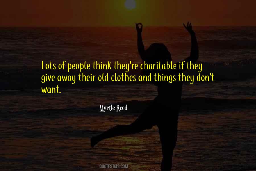 Old Clothes Quotes #1138413